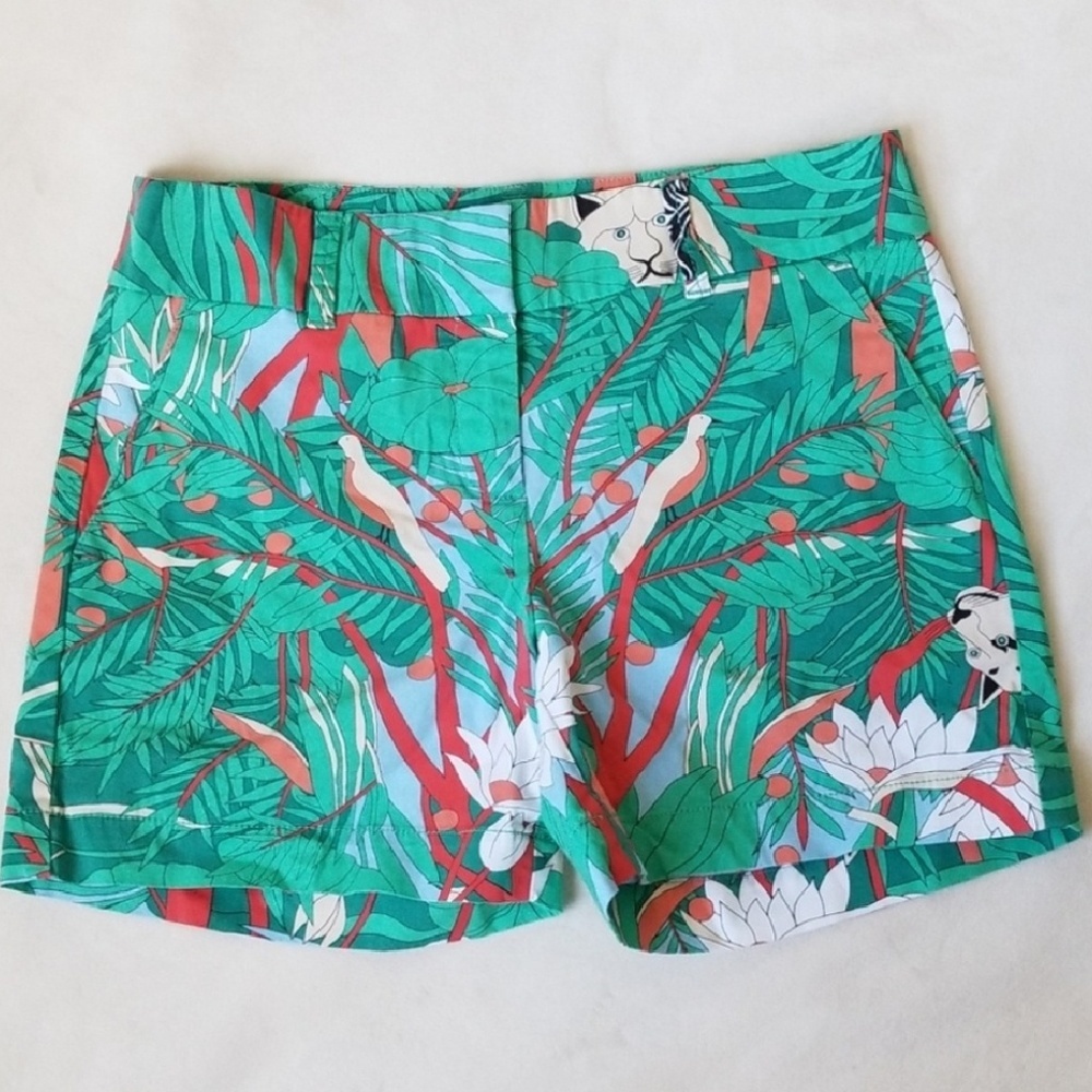 Vivid summer dressy shorts